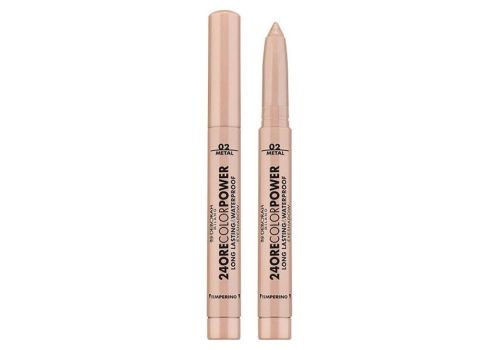 Deborah 24 ore Color Power Long Lasting & Waterproof Eyeshadow 01 Champagne Metal