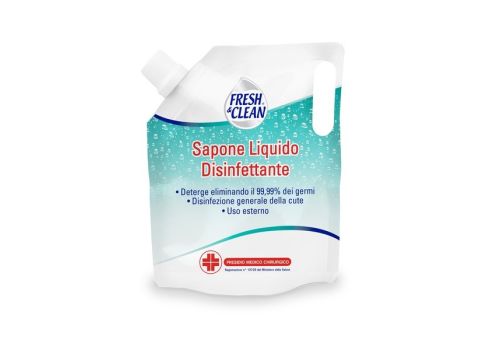 Fresh&Clean Sapone Liquido Disinfettante Ricarica 750ml