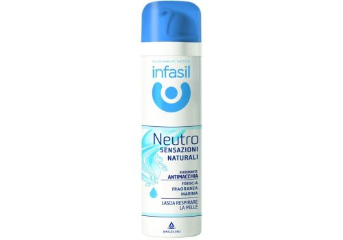 Infasil Neutro Fresca Fragranza Marina Deodorante Antimacchia Spray 150ml