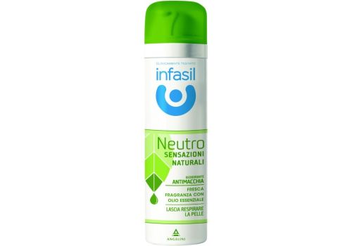 Infasil Neutro Fresca Fragranza con Olio Essenziale Deodorante Spray 150ml