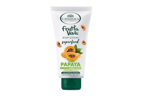 L'Angelica Frutta Viva Crema Corpo Superfood Papaya ad Azione Energizzante 300ml