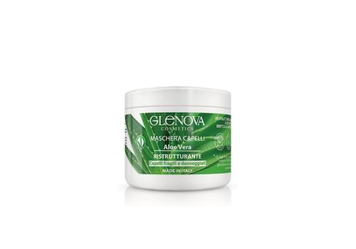 Glenova Maschera Capelli Aloe Vera Ristrutturante 500ml