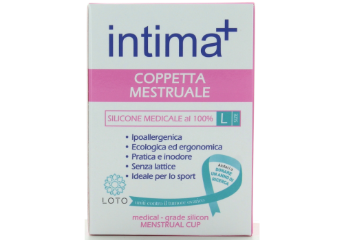 Coppetta mestruale in silicone medicale 100% taglia L