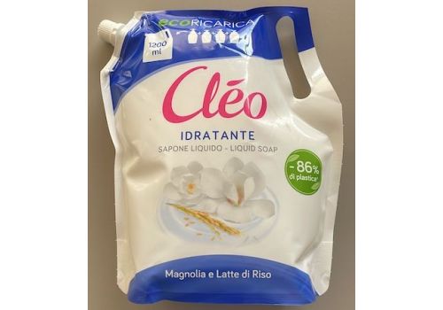 Cleo sapone mani Magnolia e Latte di riso ricarica 1200ml