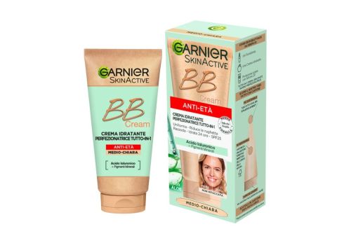 BB Cream Crema Anti-Età Idratante Perfezionatrice Tutto In 1 Medio-Chiara 50ml