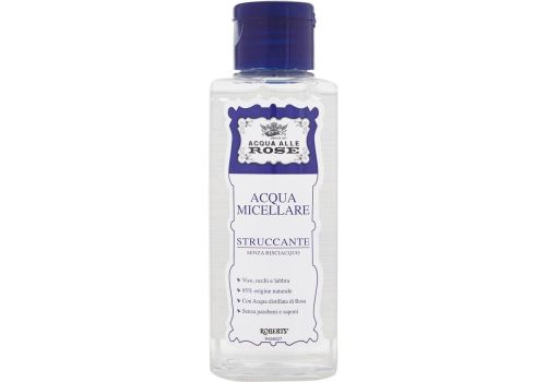 Acqua Alle Rose Acqua Micellare Struccante Viso Occhi e Labbra per Pelli Normali 100ml