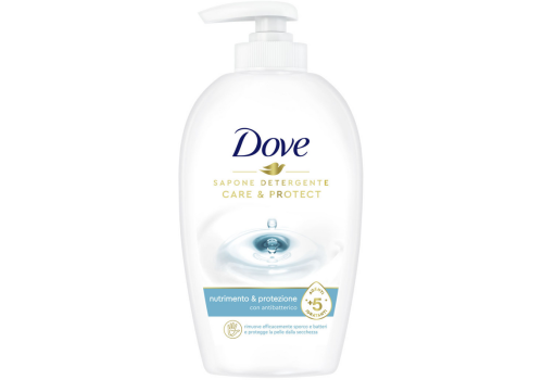 Dove Sapone Liquido detergente e nutriente Care&Protect 250ml