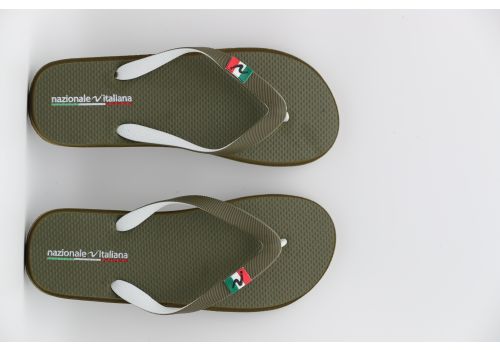 Nazionale Italiana Infradito Military Green Uomo