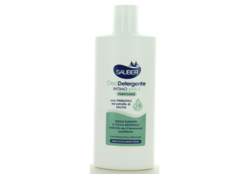 Sauber DeoDetergente Intimo pH3,5 Purificante 200ml