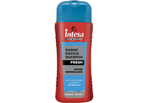 Intesa Pour Homme Bagno Doccia Shampoo Fresh Azione Rinfrescante 500ml