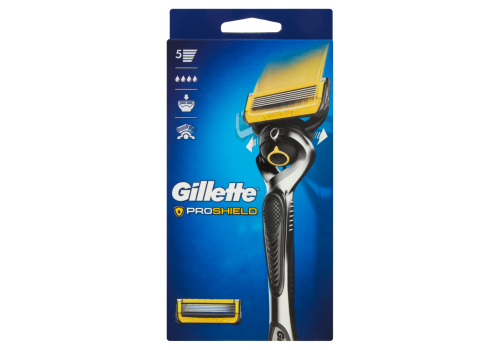 Gillette ProShield Flexball 1 Manico + 2 Lamette di Ricambio