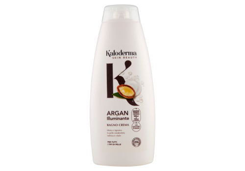 Kaloderma Argan Illuminante Bagno Crema per Tutti i Tipi di Pelle 500ml