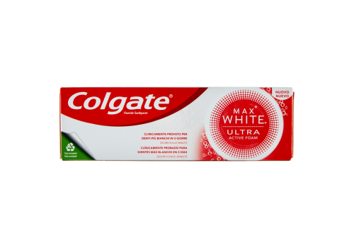 Colgate Max White Ultra Active Foam Dentifricio 50ml