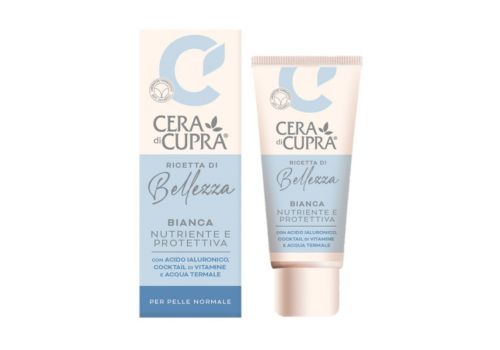 Cera Di Cupra Ricetta Di Bellezza Crema Viso Bianca Nutriente E Protettiva per Pelle Normale 75ml