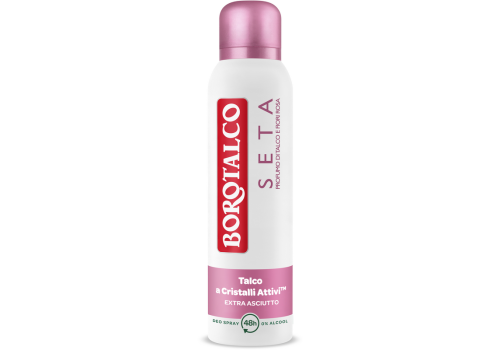 Borotalco Seta Profumo Di Talco E Fiori Rosa Deodorante Spray 150ml