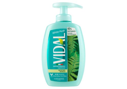 Vidal Sapone Liquido per le mani al Muschio Bianco 300ml