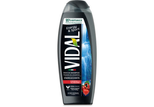 Vidal Doccia Schiuma Energy e Sport 250ml