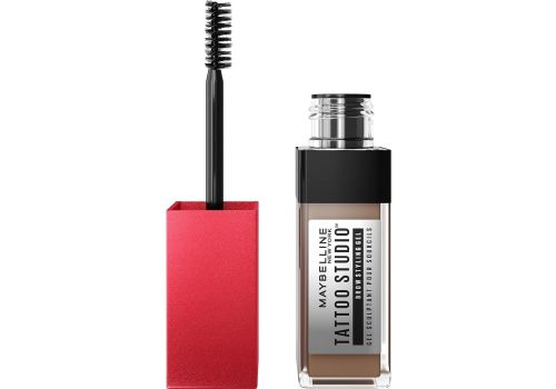 Maybelline New York Tattoo Studio Brow Styling Gel per sopracciglia 257 Med Brown