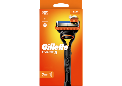 Gillette Fusion5 1 manico + 2 testine di ricambio