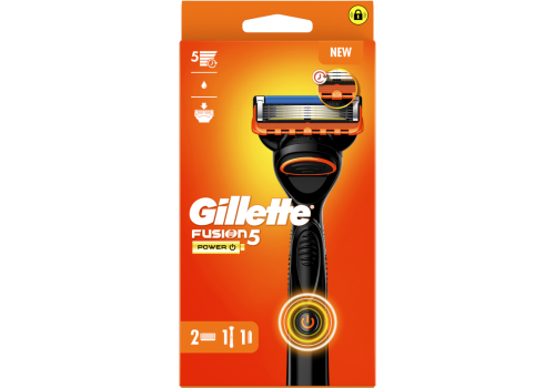 Gillette Fusion5 Power 1 manico + 2 testine di ricambio