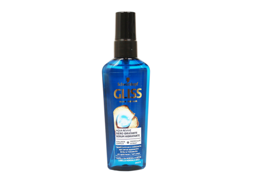 Gliss Hair Repair Aqua Revive Siero Idratante per Capelli da Normali a Secchi 75ml