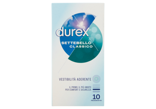 Durex Settebello Classico Aderente 10 profilattici