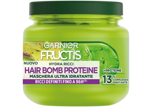 Garnier Fructis Hair Bomb Proteine Maschera Ultra Idratante Per Capelli Ricci 320ml