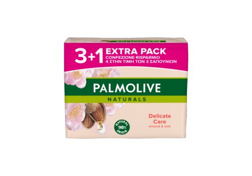 Palmolive Naturals Delicate Care Mandorla e Latte 4 Saponette da 90 grammi