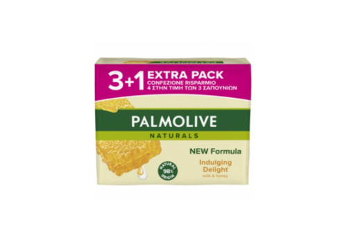 Palmolive Naturals Moisture Care Oliva e Latte 4 Saponette da 90 grammi