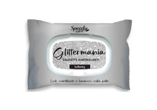 Salviette Glitter Mania Infinity Rinfrescanti 15pz