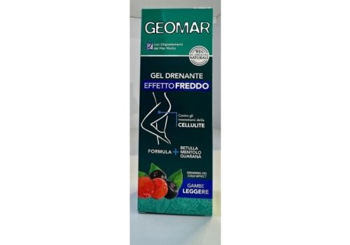 Geomar Gel Drenante Effetto Freddo Gambe Leggere 200ml