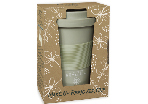 Omnia Botanica Cofanetto Make Up Remover Cup con Struccante Oleoso Solido + Dischetti Struccanti Riutilizzabili