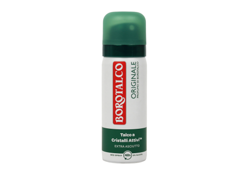 Borotalco Originale 48H Talco a Cristalli Attivi Deodorante Spray 50ml