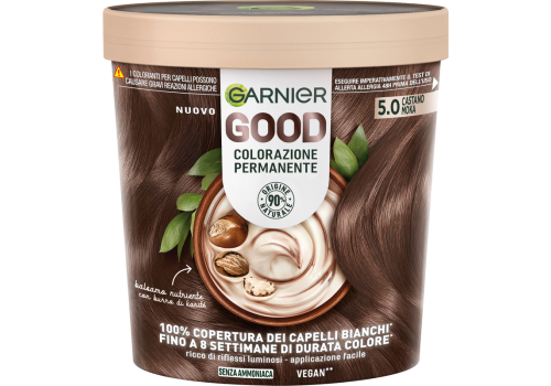 Garnier Good Colorazione Permanente Senza Ammoniaca 5.0 Castano Moka