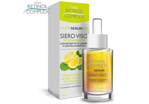 Ultra Retinol Complex Siero Viso Schiarente con Estratto di Limone e Centella Asiatica 30ml