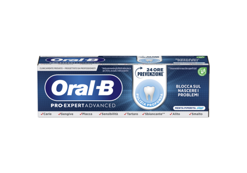 Oral-B Pro-Expert Advanced Pulizia Profonda Dentifricio Menta Piperita 75ml