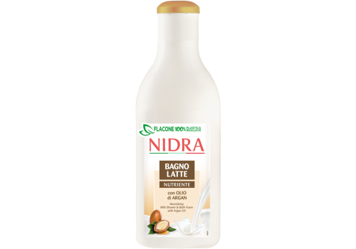 Nidra Bagnolatte Nutriente con Olio di Argan 750ml