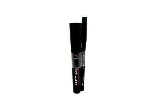 IB Cosmetics Mascara Extra Volume + Matita Occhi Nera