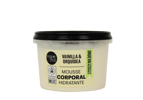 Organic Shop Mousse Corpo Idratante Vaniglia e Orchidea 250ml