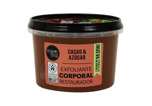 Organic Shop Scrub Corpo Esfoliante Cacao e Zucchero 250ml