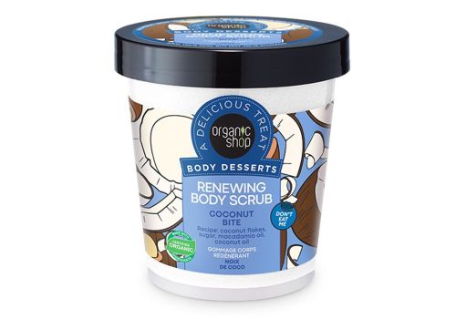 Organic Shop Body Desserts Renewing Body Scrub Coconut Bite 450ml