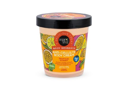 Organic Shop Body Dessert Crema Corpo Anti-Cellulite Tropical Sorbet 450ml