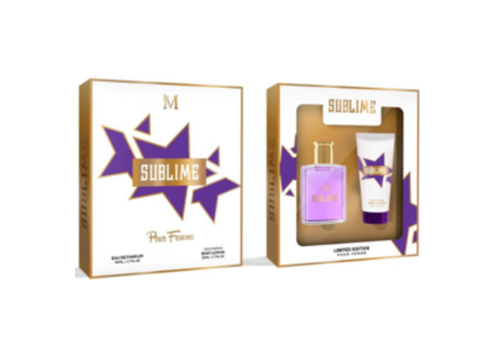 Sublime Pour Femme Set con Eau De Parfum 50ml + Lozione Corpo Idratante 50ml