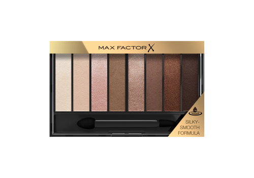 Max Factor Masterpiece Nude Palette cappuccino nudes 8 ombretti colore intenso e formula cremosa sfumabile