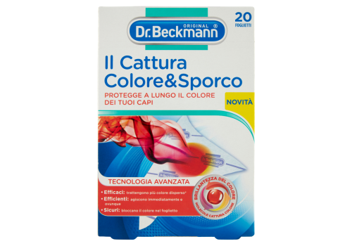 Dr. Beckmann il Cattura Colore&Sporco 20 foglietti