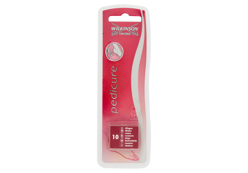 Wilkinson Sword Pedicure lametta per raschietto 10 pezzi