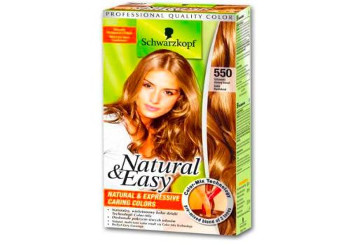 Natural & Easy Colorazione Permanente 550 Biondo Scuro Naturale