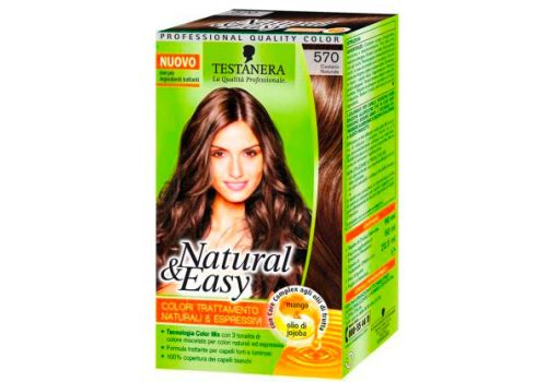 Natural & Easy Colorazione Permanente 570 Castano Naturale