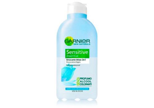 Garnier Skin Naturals Sensitive Essential Struccante Bifase Viso e Occhi 2in1 200ml