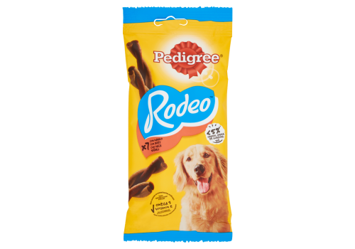 Pedigree Rodeo X7 con manzo 123 grammi